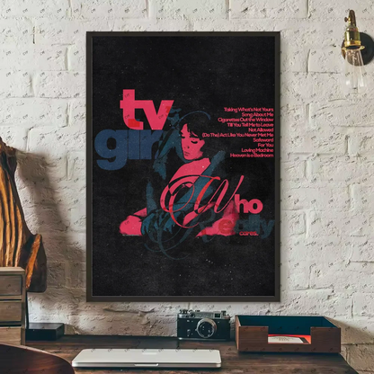 Posters met marmeren textuur en gouden accenten