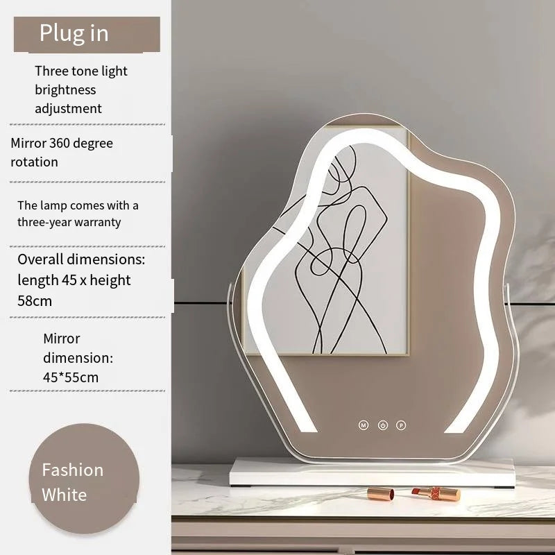 LED make-up spiegel met warm en koud licht – Instelbare kleurtemperatuur