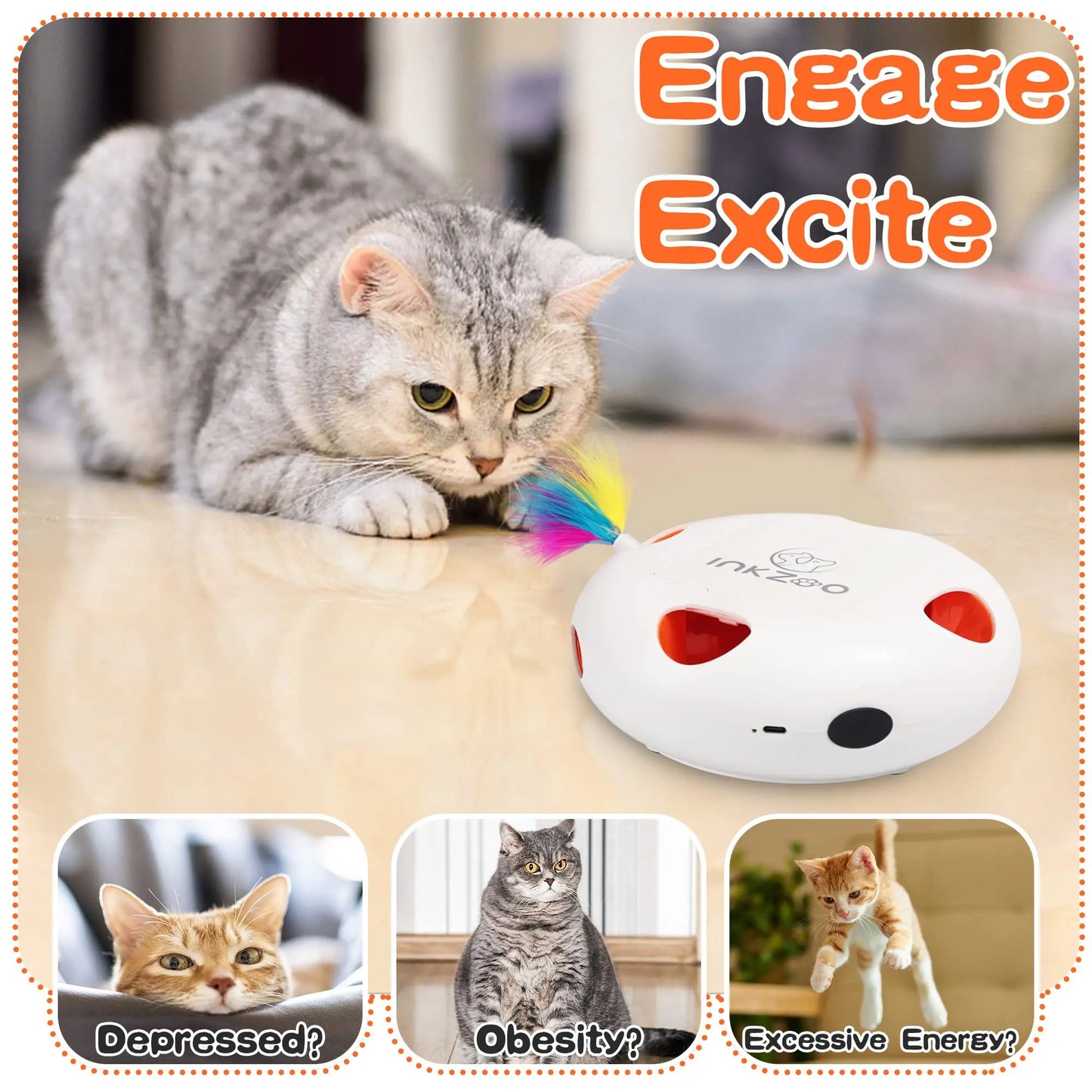 Interactieve speeltjes voor slimme katten – Voor extra uitdaging
