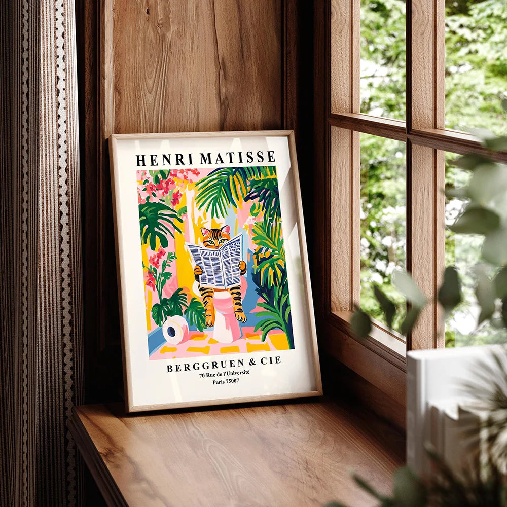 Poster met junglethema – Tropisch en levendig