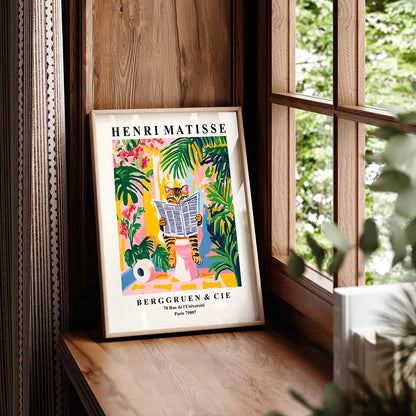 Poster met junglethema – Tropisch en levendig