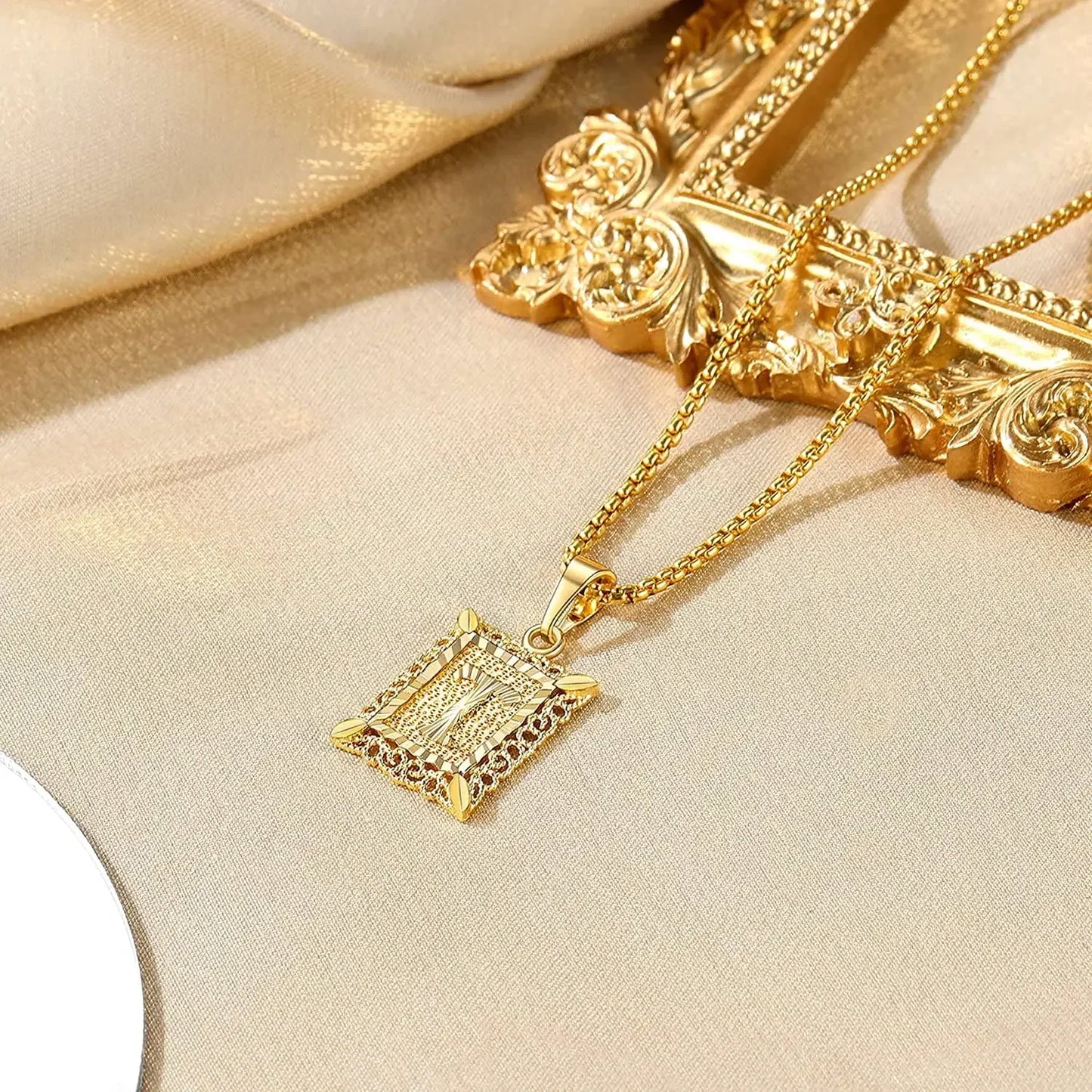 Ketting met naam in robuuste gravering