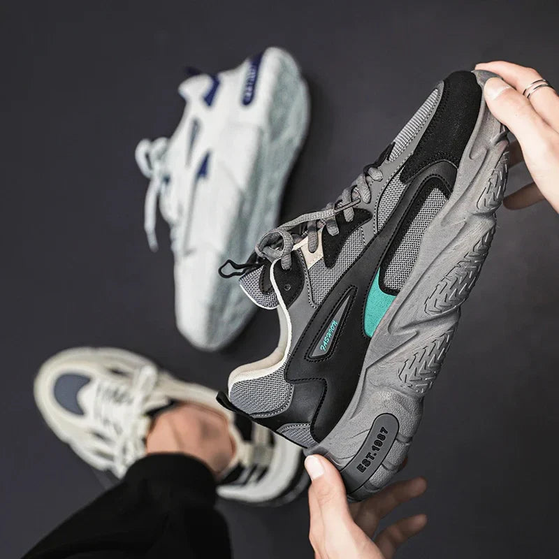Klassieke herenschoenen met zomerse twist