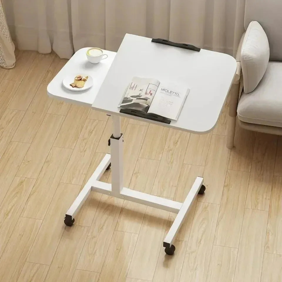 Stevige schoottafel met aluminium poten