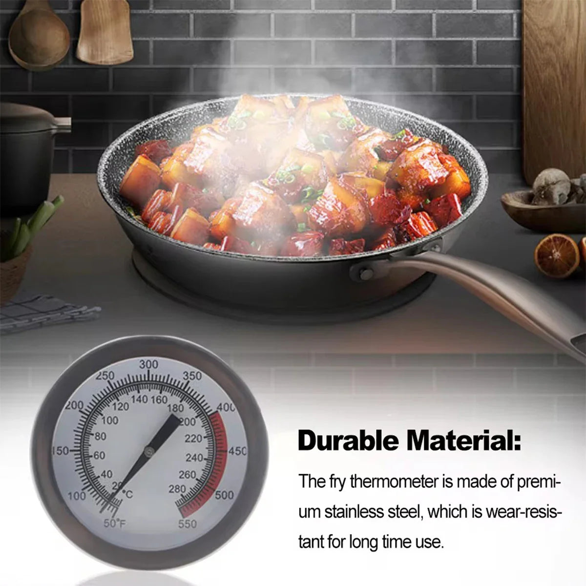 Digitale thermometer met instelbare temperatuurzones