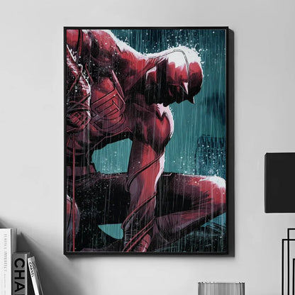 Poster met zonsondergang – Sfeervol en warm