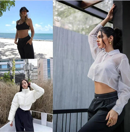 H&M linnen broek dames in zachte pastels – Voor een vrouwelijke look