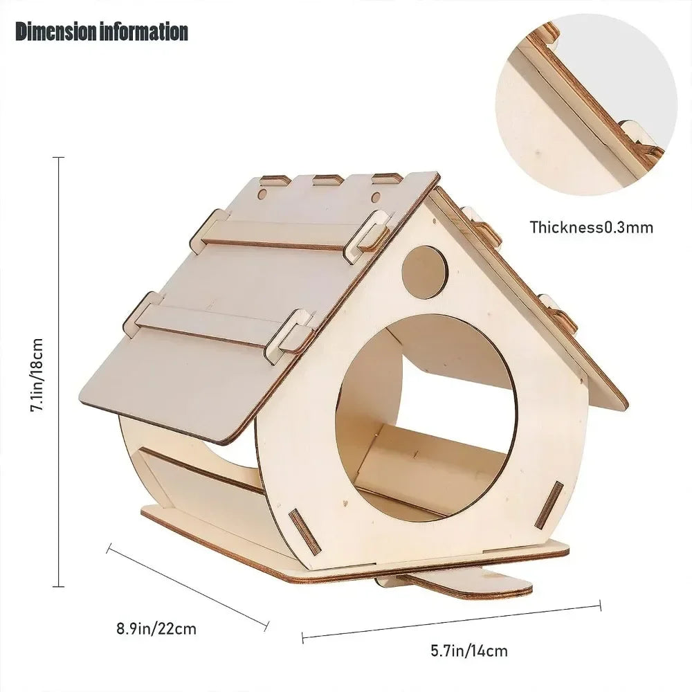 Action vogelhuisje vierkant – Simpel en functioneel