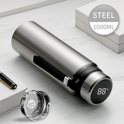 Thermosfles met brede schenkopening – Handig en morsvrij