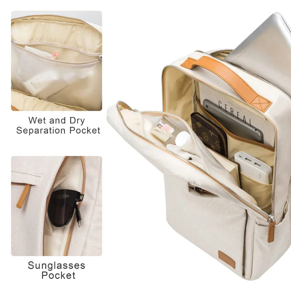 Handbagage rugzak met extra draaglus
