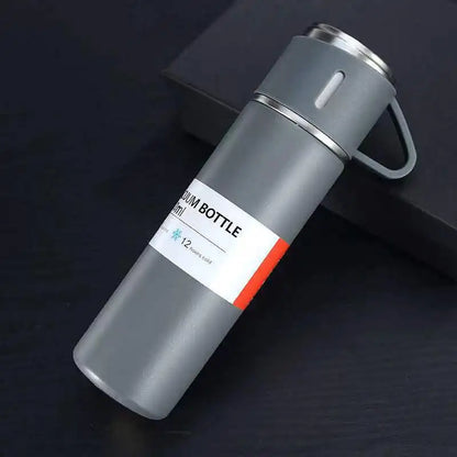 Thermosfles met pushknop – Eenvoudig in gebruik