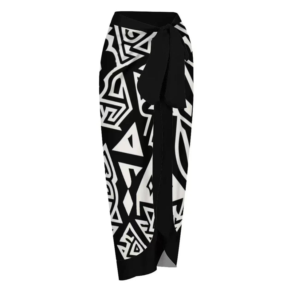 Zwemjurk met plissé effect – Luxe en elegantie