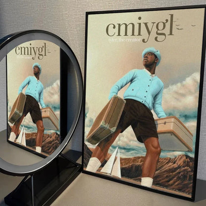 Kunstposter met klassiek werk