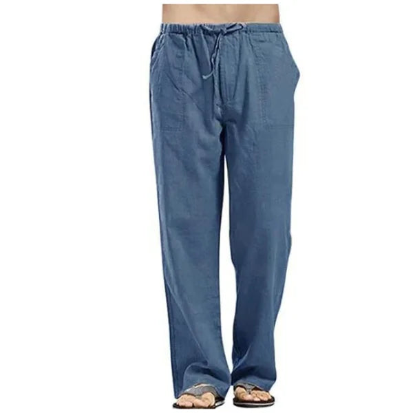 Linnen broek man in loose fit – Comfort in elke stap