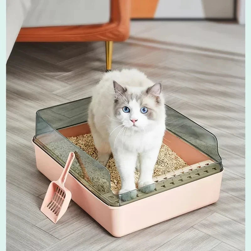 Kattenbak XXL met schuifdeur – Innovatief ontwerp