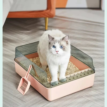 Kattenbak XXL met schuifdeur – Innovatief ontwerp