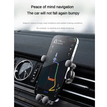 Compacte telefoonhouder auto – Minimalistisch en efficiënt
