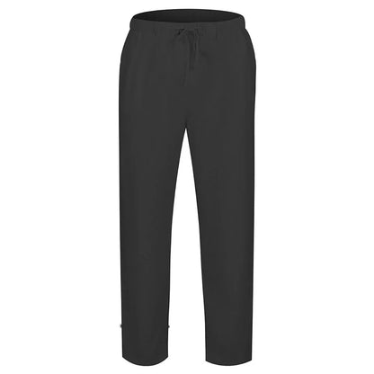 Linnenmix broek heren met knopen – Details maken het verschil