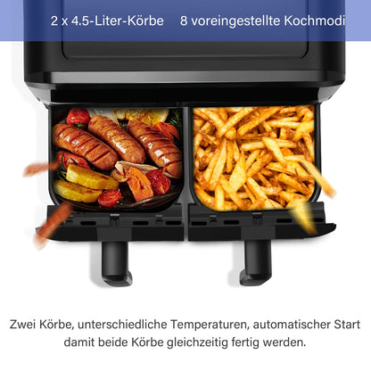 Airfryer XXL met voorverwarmfunctie – Direct aan de slag