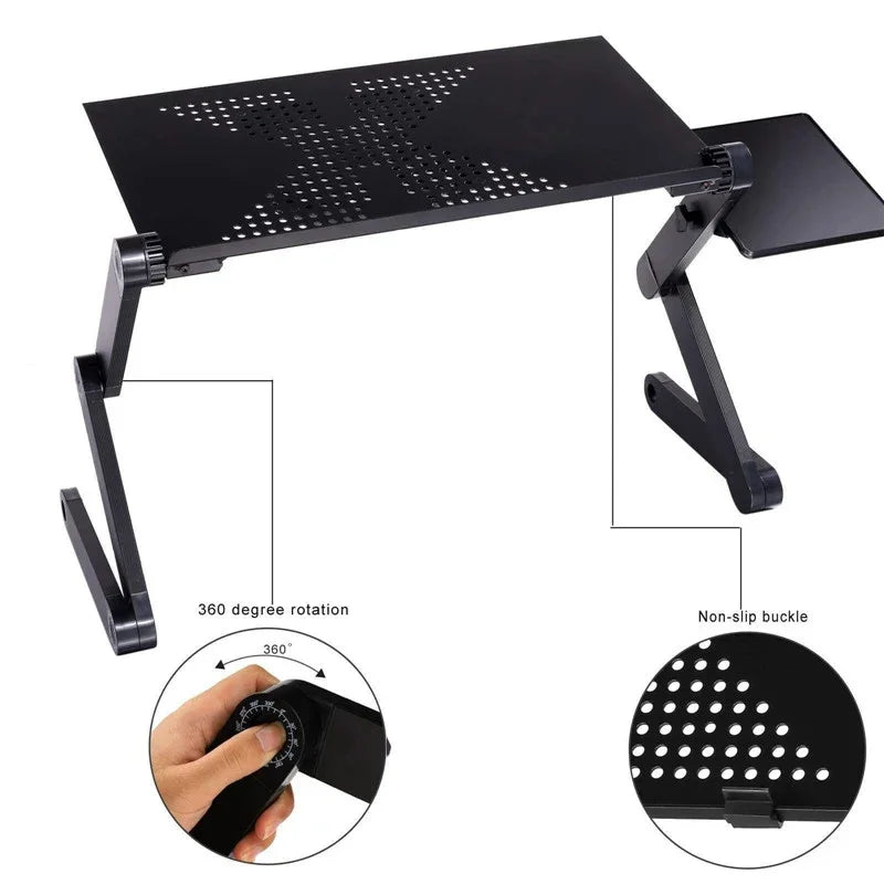 Stabiel schootdienblad voor laptop en tablet