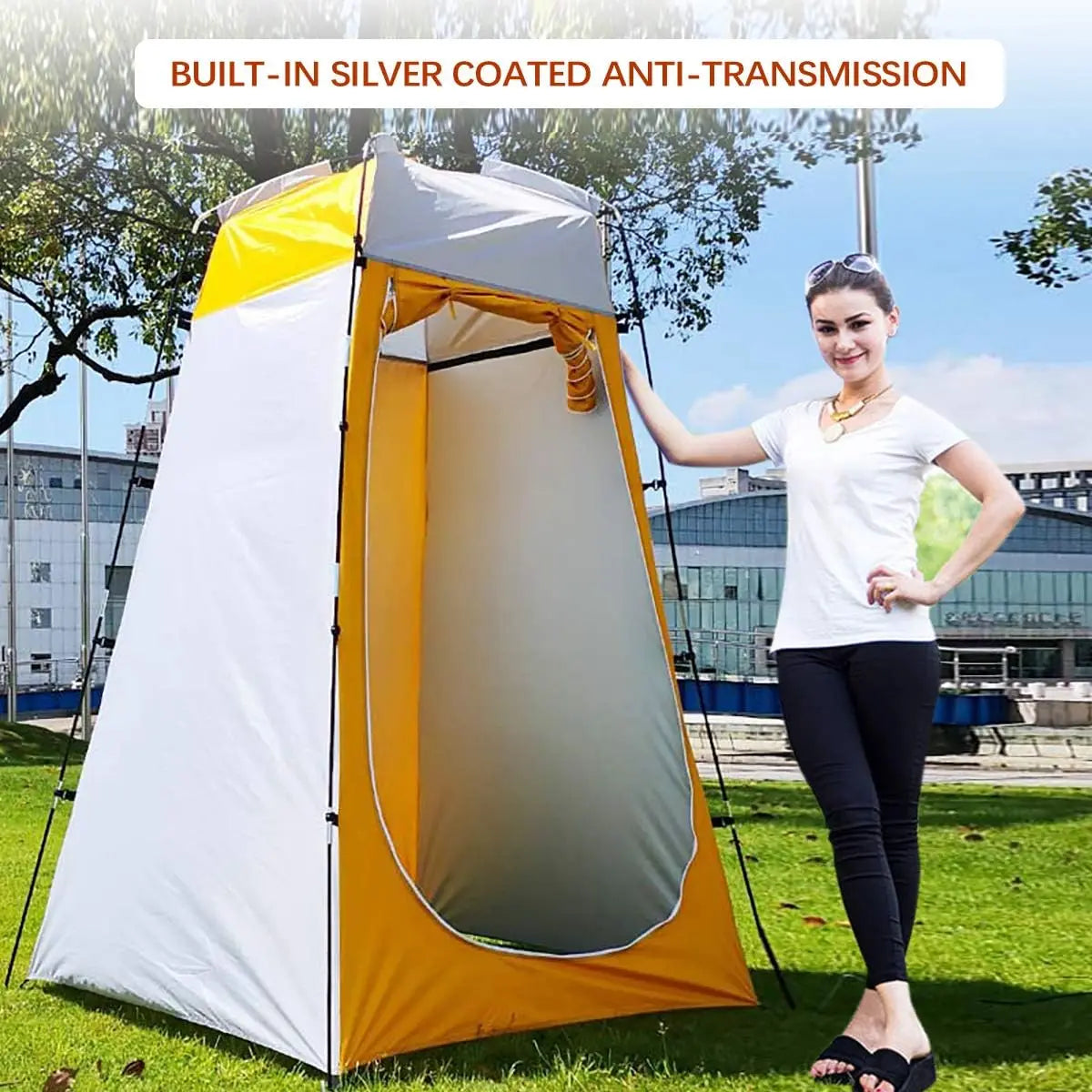 Camping tent met thermische bescherming – Koeler in de zon