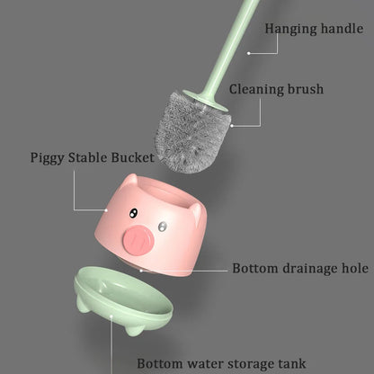 Toiletborstel met antibacteriële haren – Hygiëne verzekerd