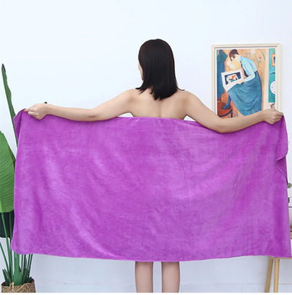 Badhanddoek voor zwembad of sauna – Groot en absorberend