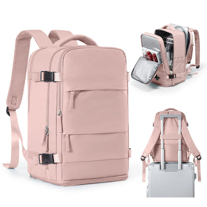 Rugzak als handbagage met organizer binnenin