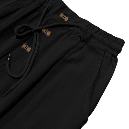 Linnen broek man met ritssluiting – Strak en verzorgd