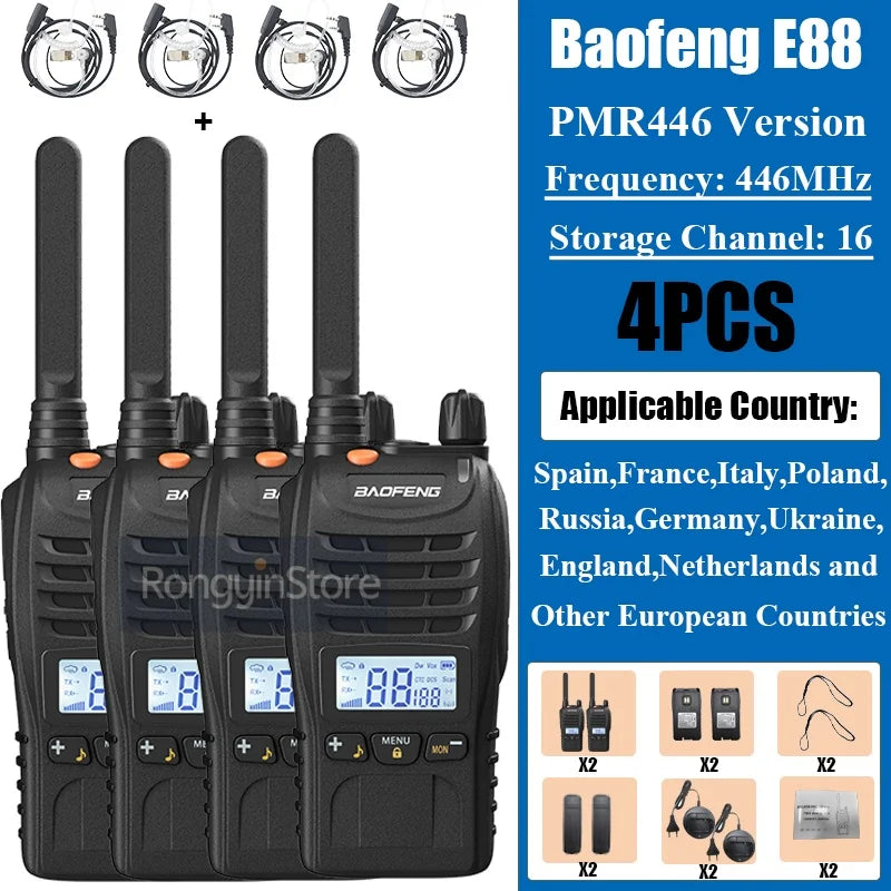 Walkie talkie Action in kinderpakket