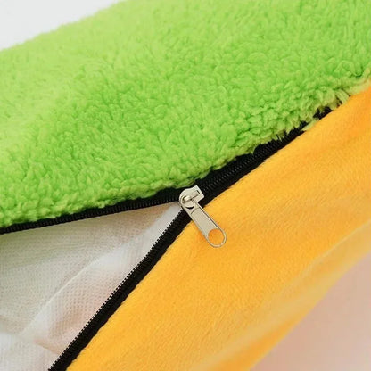 Ovale hondenmand met wasbare binnenhoes – Hygiënisch