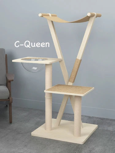 Design krabmeubel met ronde vormen – Veilig en stijlvol