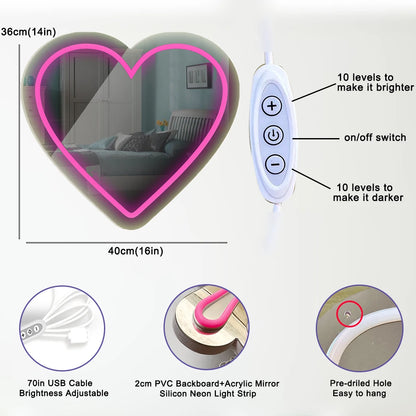 Luxe ronde spiegel met verlichting – Modern en elegant