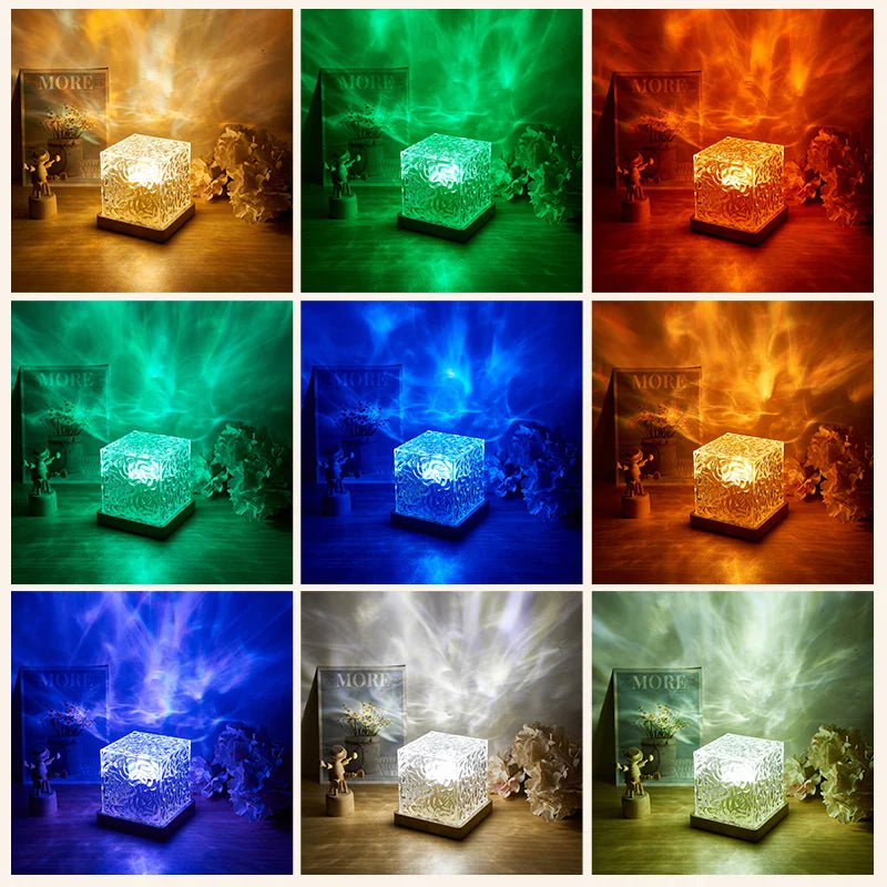 Sterrenhemel projector lamp voor wellnessruimte