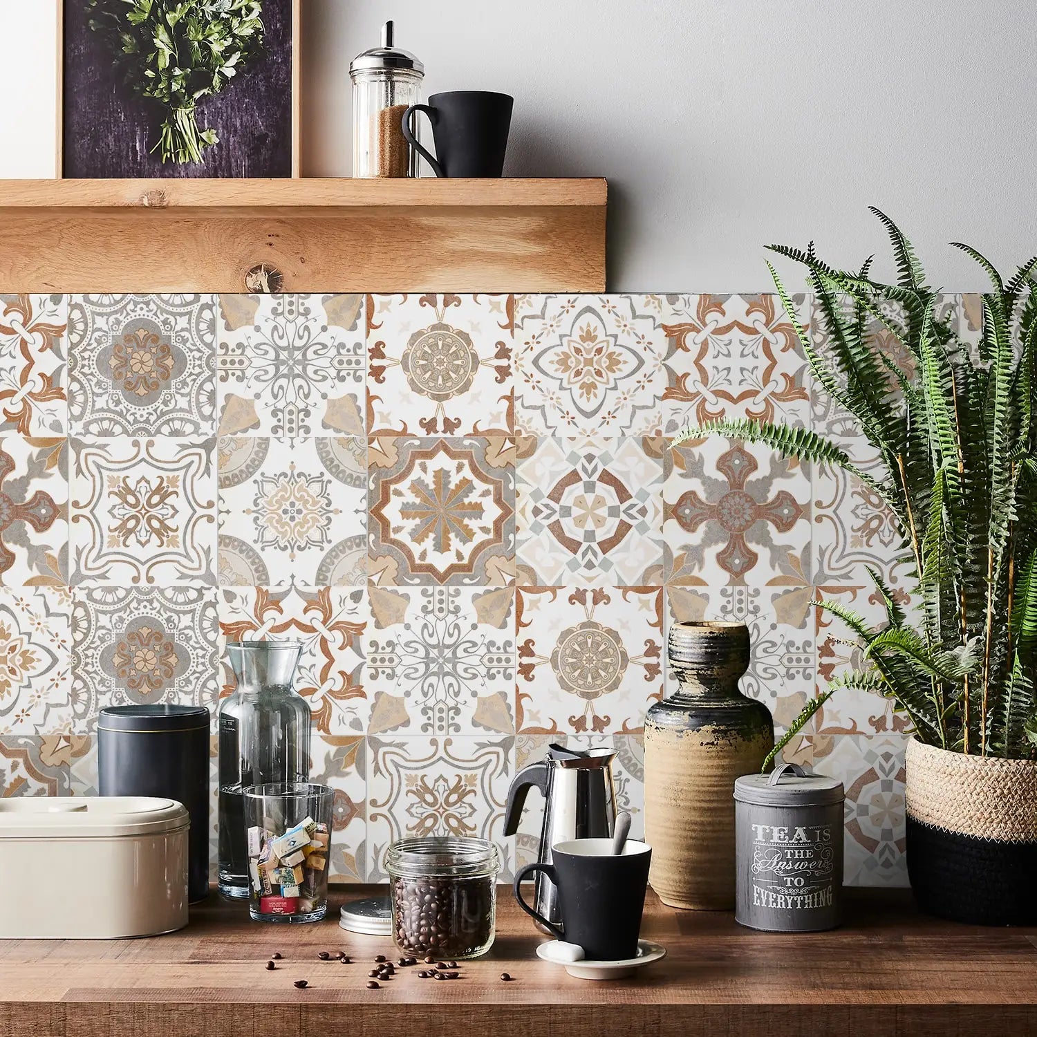 Kleurrijke hobby mozaïek tegeltjes – DIY projectplezier