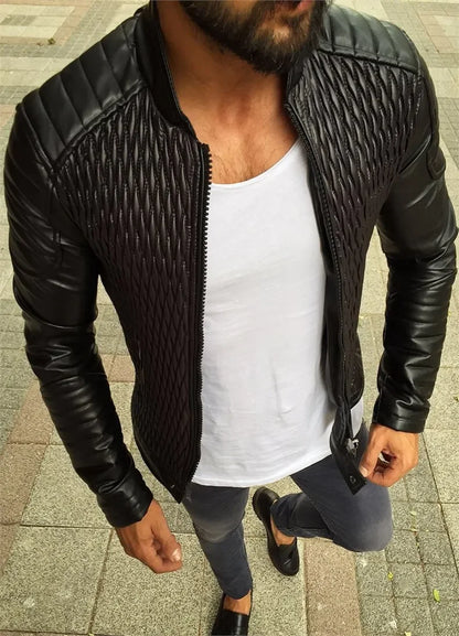 Leren jassen voor mannen met uitgesproken stijl – Val op met klasse