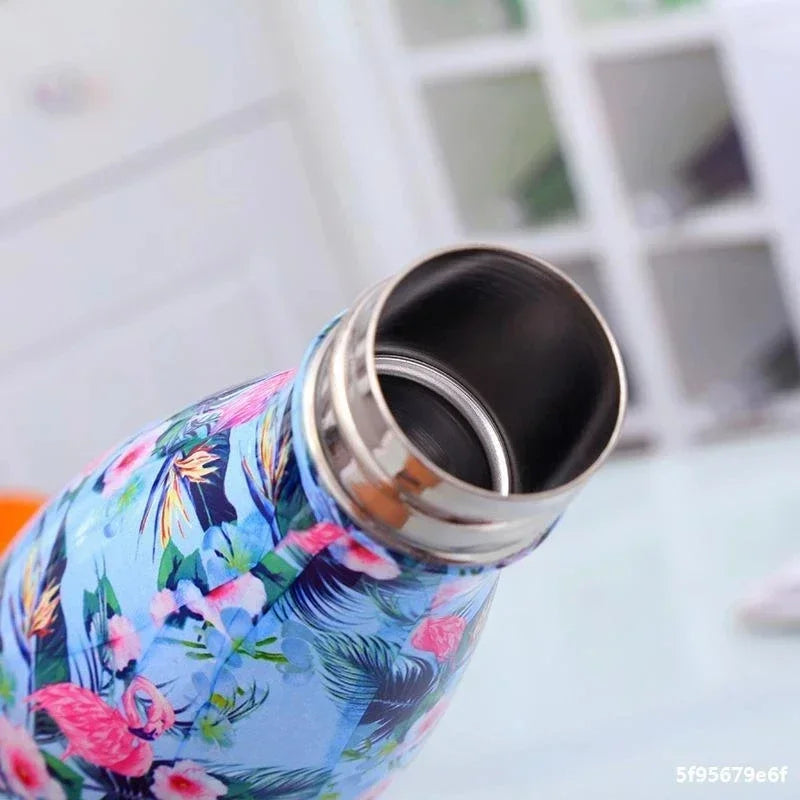 Hema thermosfles met hippe print – Perfect voor school of werk