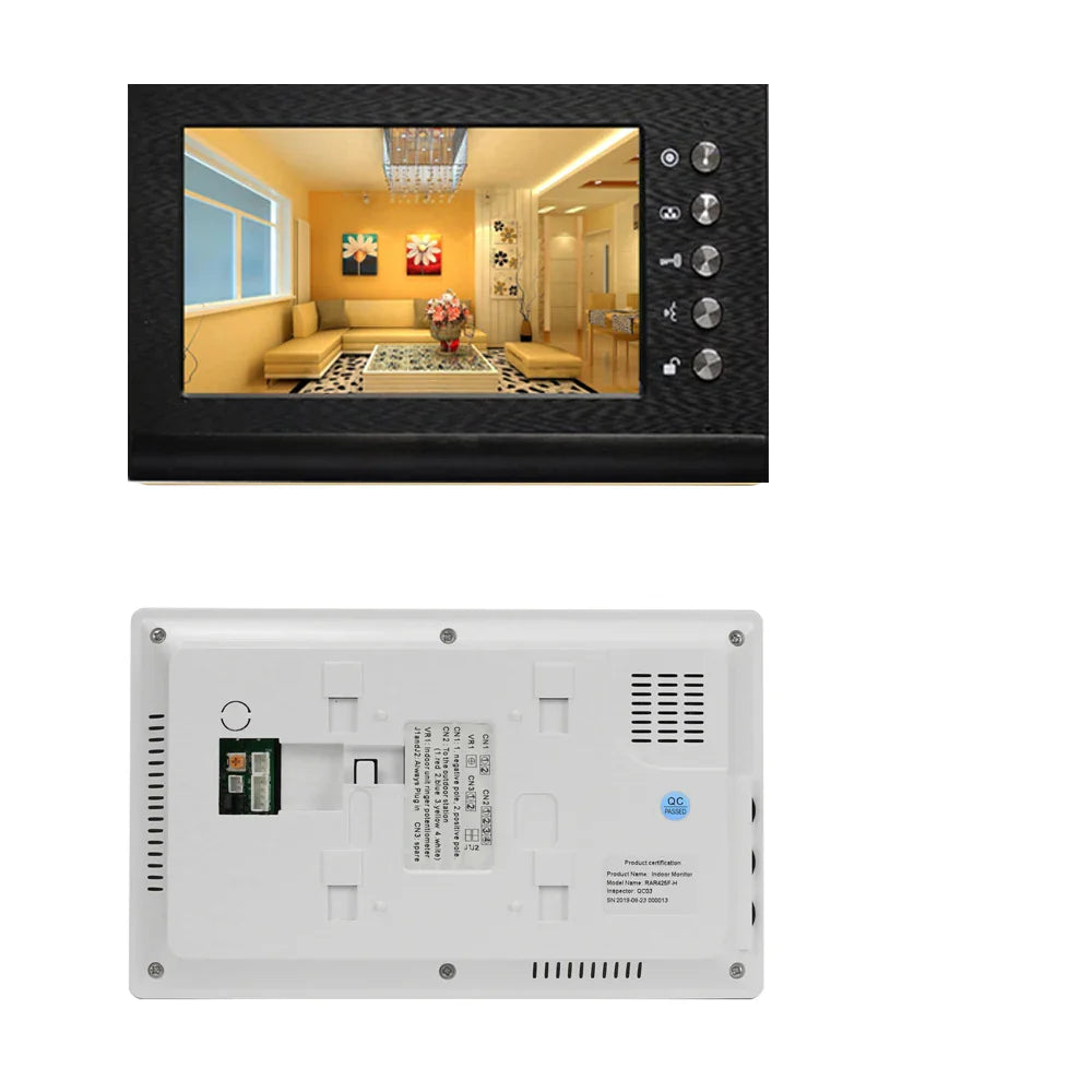Draadloze deurbel met camera en SD-opslag