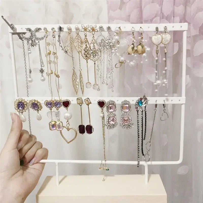 Twee-laags sieraden standaard – Extra ruimte voor je collectie