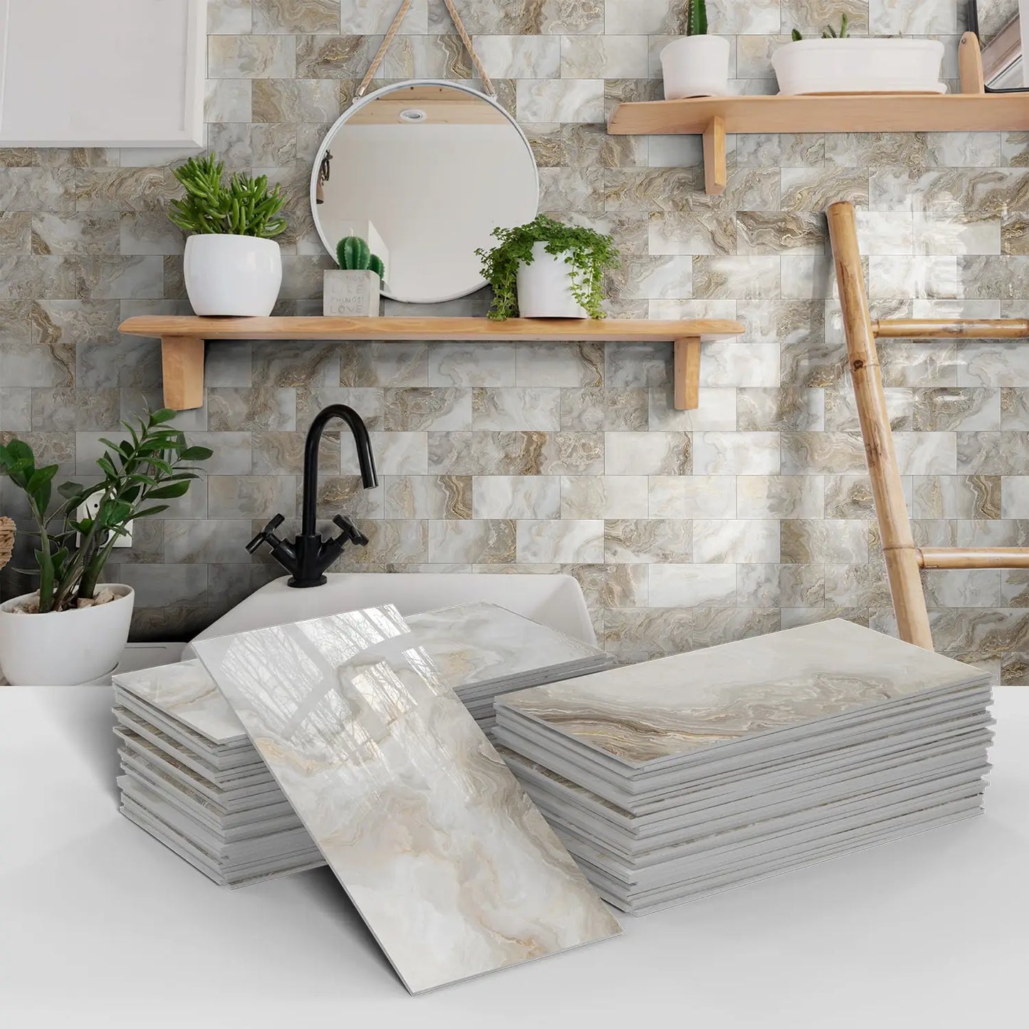 Marmeren mozaiek tegels – Luxe voor badkamer of keuken