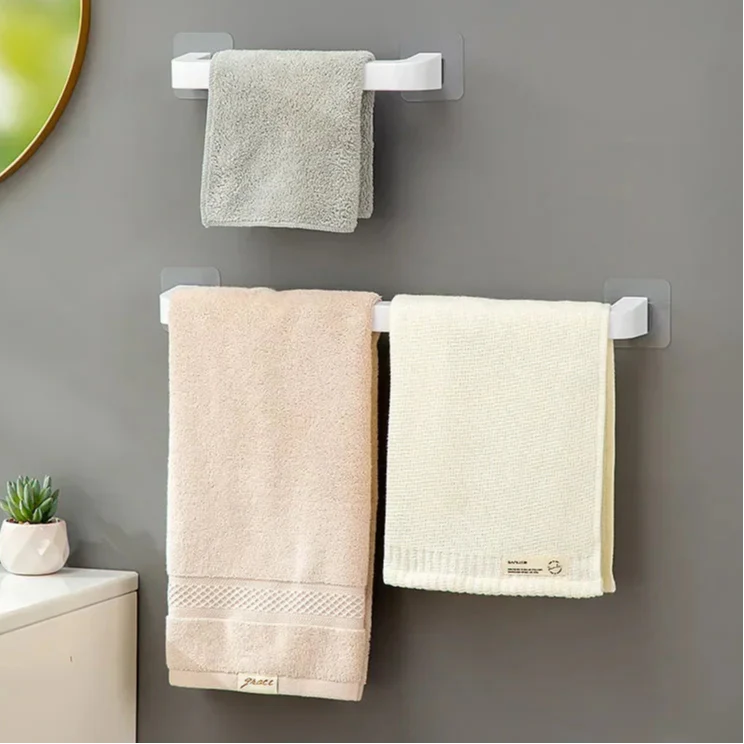 IKEA handdoekrek wit – Fris en neutraal