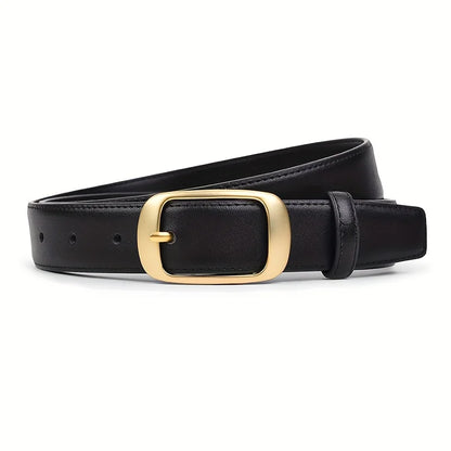 Vintage damesriem in cognacleer