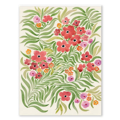 Abstracte poster in pasteltinten