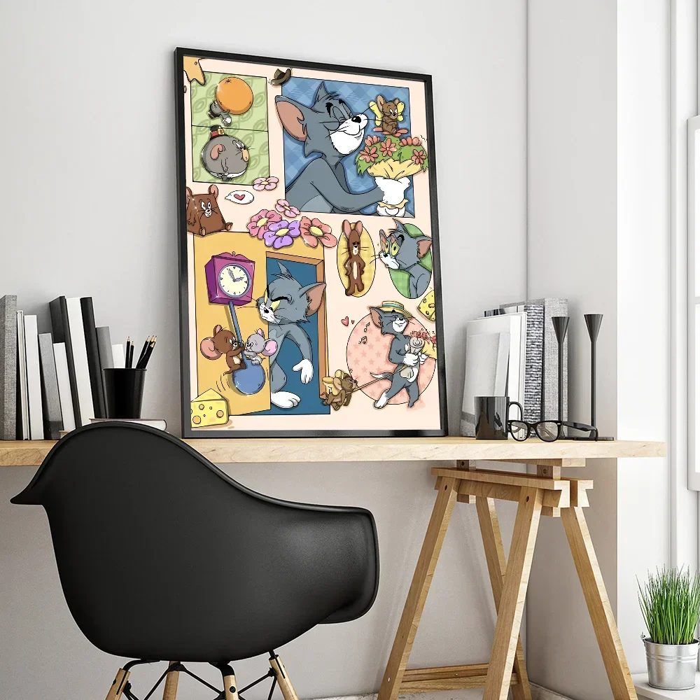 Abstracte poster in neutrale kleuren