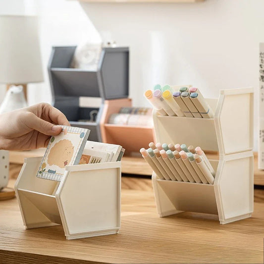 Multifunctionele desk organizer met vakken voor alles