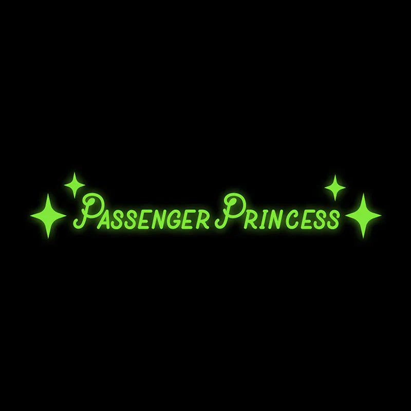 auto stickers - Passenger Princess ontwerp voor een persoonlijke touch