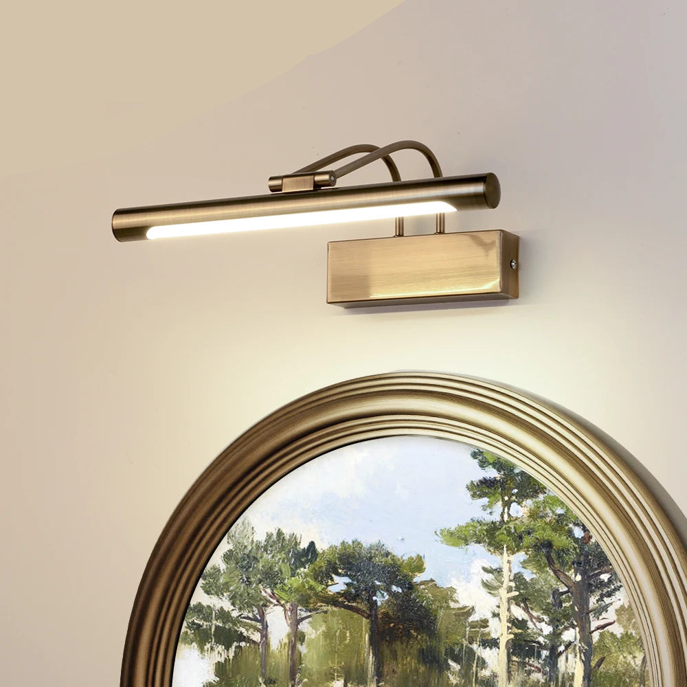 Badkamerlamp met spiegel – Twee functies in één