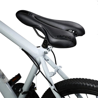 Zadel fiets met robuuste bevestiging