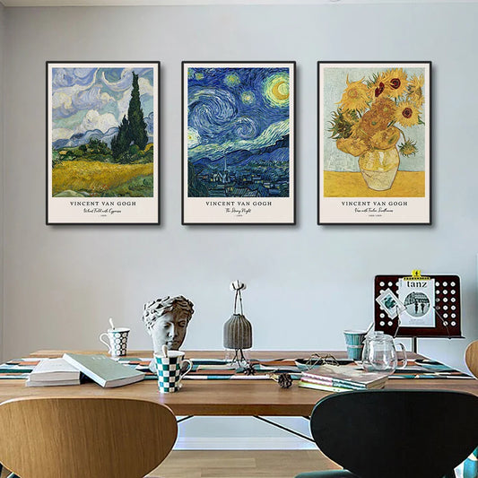 Posterstore decor voor minimalistisch interieur