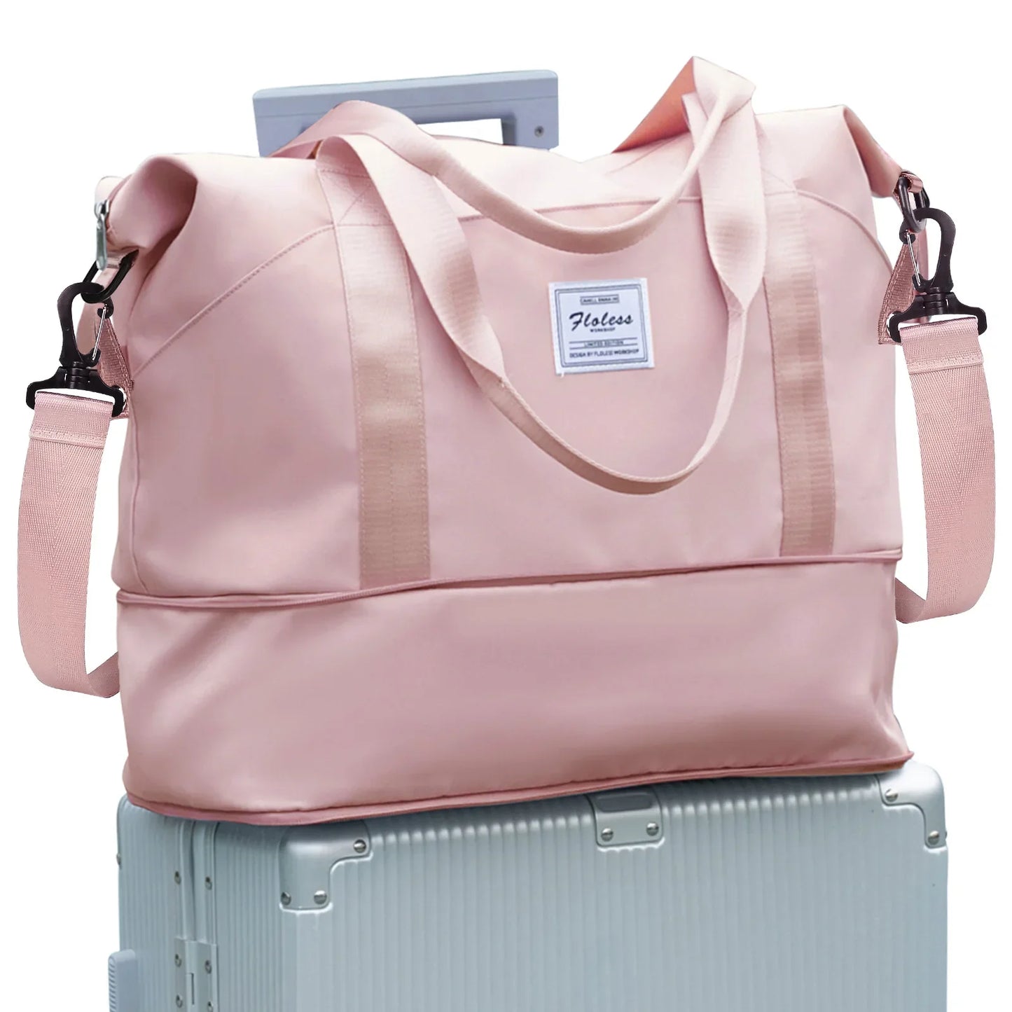 Compacte draagtas die past in elke handtas